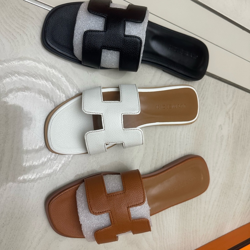 3 sandals for sale new just not fit on me brown white black inspired